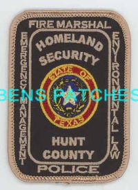 TEXAS,A,HUNT COUNTY HOMELAND SECURITY 1